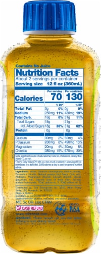 Electrolit® Passion Fruit Electrolyte Drink Perspective: right