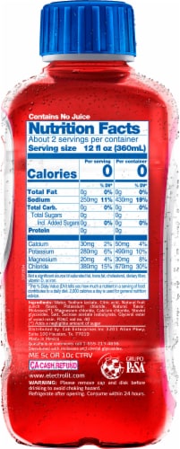 Electrolit Zero™ Sugar-Free Fruit Punch Splash Electrolyte Drink Perspective: right