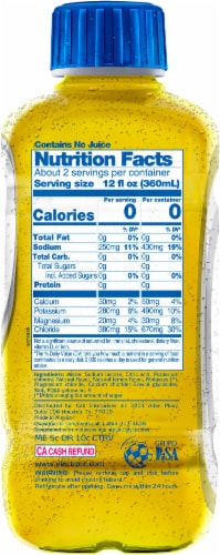 Electrolit Zero Lemon Breeze Electrolyte Beverage Perspective: right