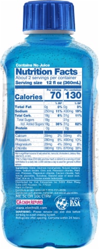 Electrolit™ Blue Raspberry Electrolyte Beverage Perspective: right