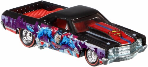 Hot Wheels® Superman Car Toy Perspective: right