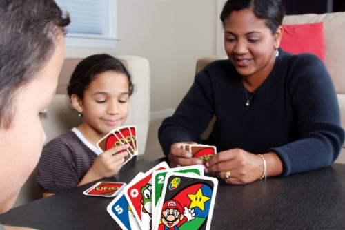 Mattel UNO® Super Mario™ Card Game Perspective: right