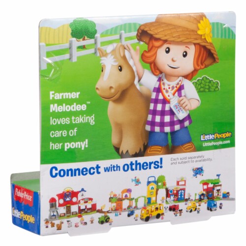 Fisher-Price® Farmer Melodee™ & Pony Little People® Figures Perspective: right
