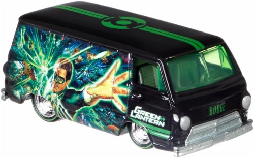Hot Wheels® Green Lantern Dodge Van Perspective: right