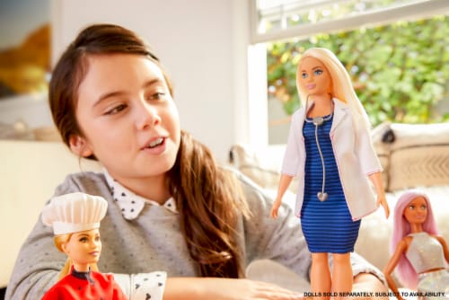 Mattel Barbie® You Can Be Anything™ Doctor Doll Perspective: right