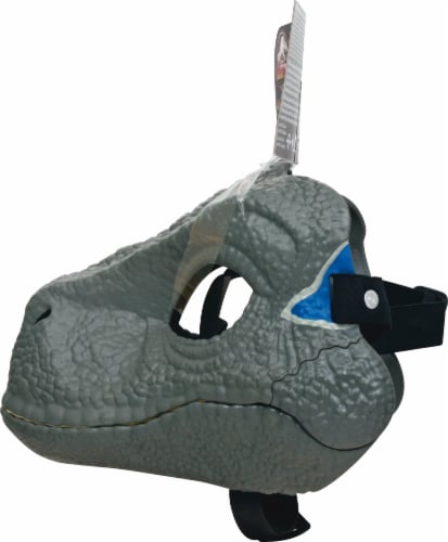 Mattel Jurassic World Velociraptor Camp Cretaceous Mask - Blue, 1 ct ...