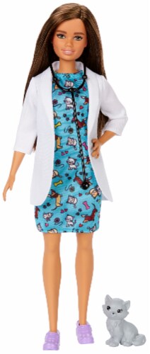 Barbie® You Can Be Anything™ Pet Vet Doll Perspective: right