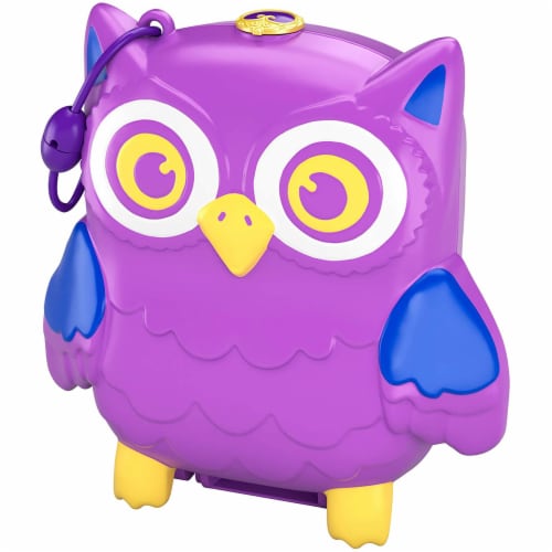 Polly Pocket Pocket World Owlnite Campsite Compact Play Set Perspective: right