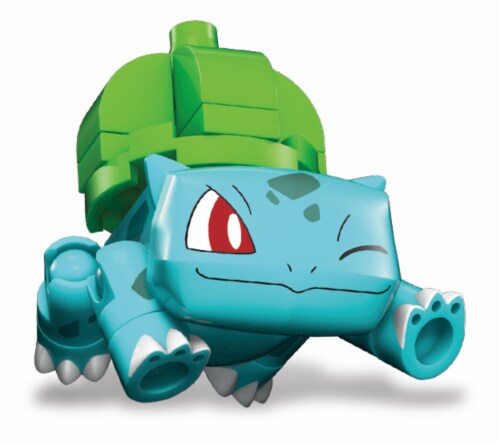 Mega Construx™ Evergreen Pokeball Figure - Bulbasaur Perspective: right