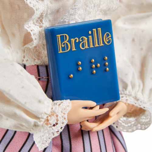 Mattel Barbie® Inspiring Women Helen Keller Doll Perspective: right