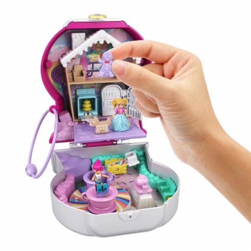 Mattel® Polly Pocket™ Candy Cutie Gumball Compact Playset, 13 pc - City  Market