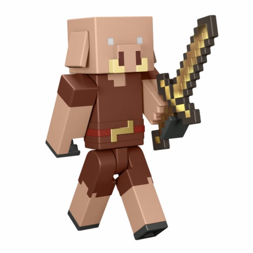 Mattel Minecraft Piglin Figure Perspective: right