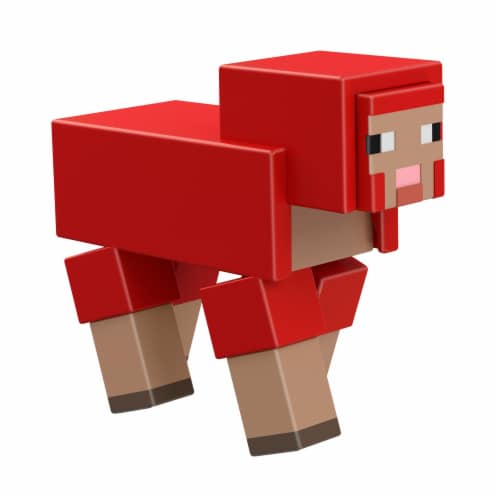 Mattel Minecraft Sheep Figure Perspective: right