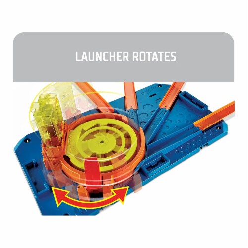 Mattel Hot Wheels® Track Builder Unlimited™ Rapid Launch Box Set Perspective: right