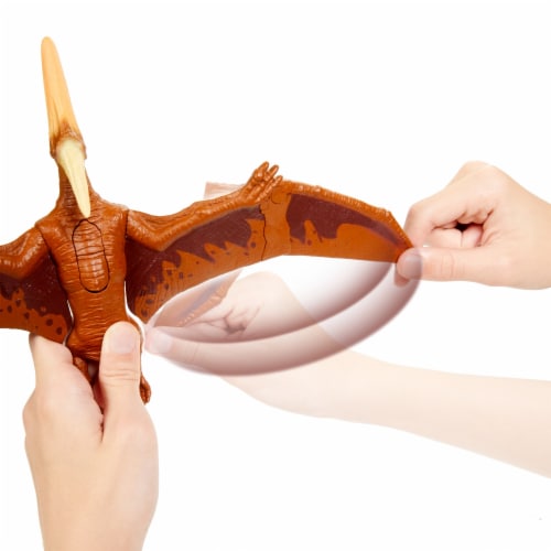 Mattel Jurassic World Sound Strike™ Pteranodon Action Figure Perspective: right