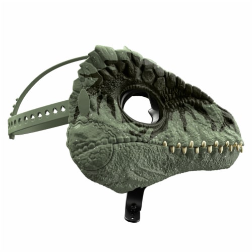 Mattel® Jurassic World Velociraptor Blue Dinosaur Mask Perspective: right