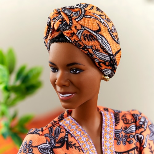 Mattel Barbie® Maya Angelou Inspiring Women™ Doll Perspective: right