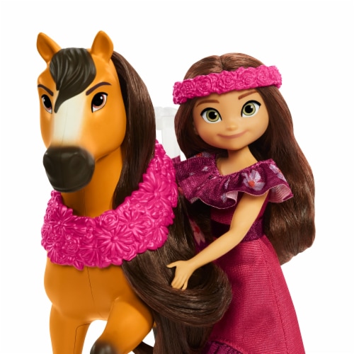 Mattel Spirit Untamed Miradero Festival Lucky and Spirit Playset Perspective: right