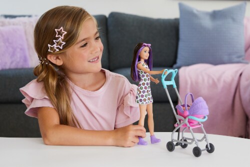 Mattel Barbie® Skipper™ Babysitters Inc.™ Doll + Accessories Perspective: right