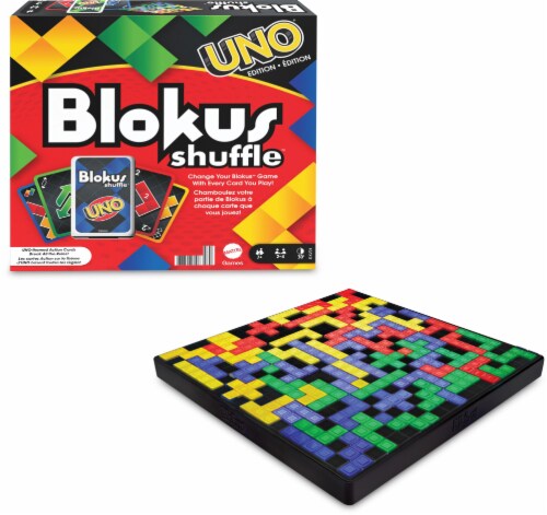 Blokus Shuffle™ Uno® Edition Board Game Perspective: right
