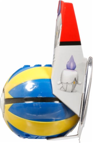 Mega Construx™ Pokemon™ Litwick Poke Ball Building Set Perspective: right