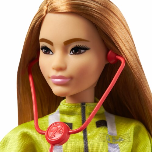 Barbie® Paramedic Doll, Role-play Clothing & Accessories: Stethoscope, Medical Bag Perspective: right