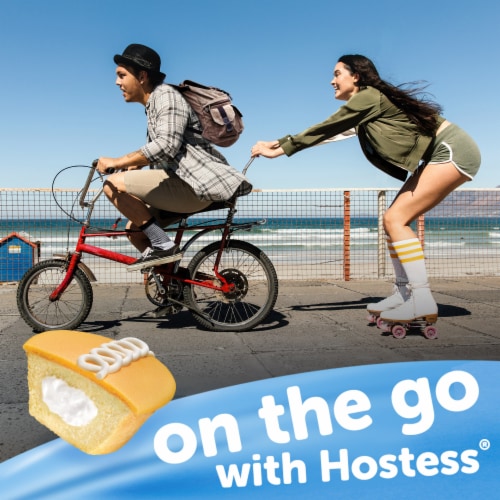 Hostess® Orange Flavored Single-Serve Cupcakes Perspective: right