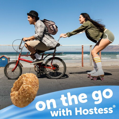 HOSTESS Crunch DONETTES Donuts Single Serve Perspective: right