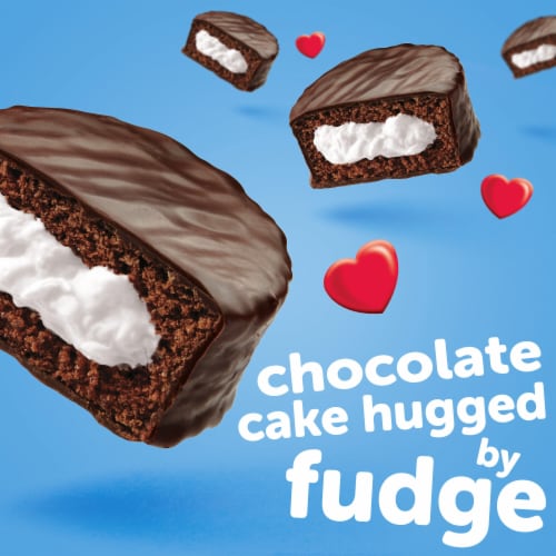 Hostess® Ding Dongs® Chocolate Chocolate Cakes Perspective: right