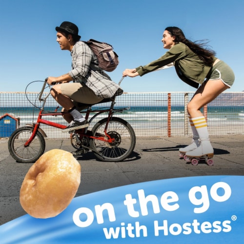 HOSTESS Glazed DONETTES Bag, Mini Donuts Perspective: right