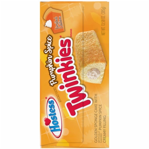 Hostess® Limited Edition Pumpkin Spice Twinkies Perspective: right