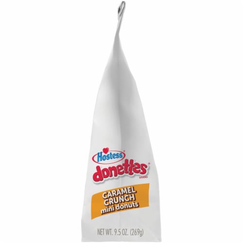 Hostess® Donettes Limited Edition Caramel Crunch Mini Donuts Perspective: right