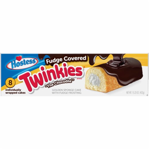 Hostess® Twinkies® The Chocodile Golden Sponge Cake Perspective: right