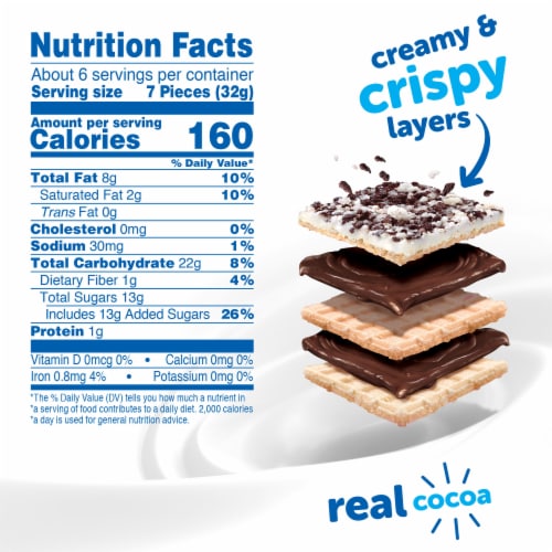 Hostess® Crispy Minis® Cookies & Creme Wafer Snacks Perspective: right