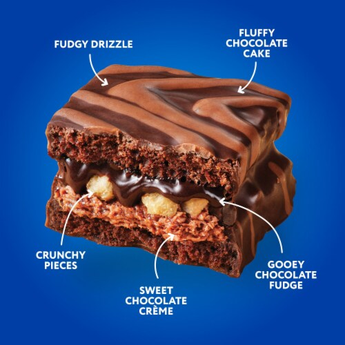 Hostess Kazbars Layer Cake Bars, Chocolate Flavor Perspective: right