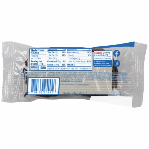 Hostess® Chocolate Baby Bundts Perspective: right