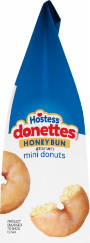 Hostess® Donettes® Honey Bun Glazed Mini Donuts Perspective: right