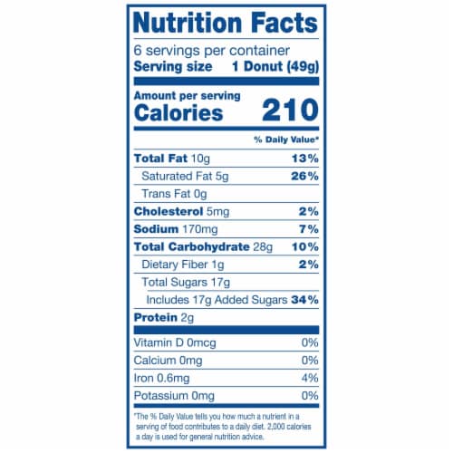 HOSTESS Donettes Apple Cinnamon Fritter Rings Donuts Perspective: right