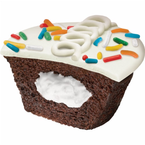 HOSTESS Limited Edition Sundae Artificially Flavored CupCakes Perspective: right
