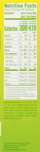 Modern Table Gluten Free Classic Cheddar Style Vegan Mac Perspective: right