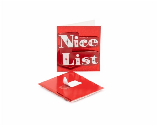 Holiday Home Nice List Gift Tag 12-Tag Multi Pack Perspective: right