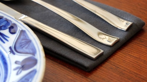 Dash of That Brin Boxed Flatware Set Perspective: right