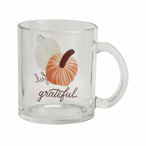 Holiday Home Glass Coffee Mug Assortment Perspective: right