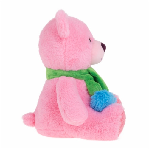 Holiday Home Bear Plush - Pink Perspective: right