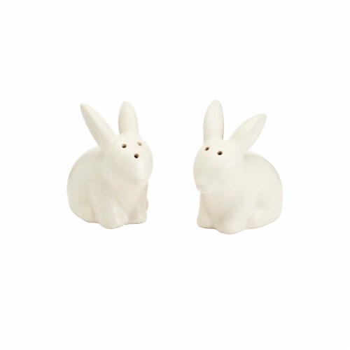 Holiday Home Bunny Salt & Pepper Set Perspective: right