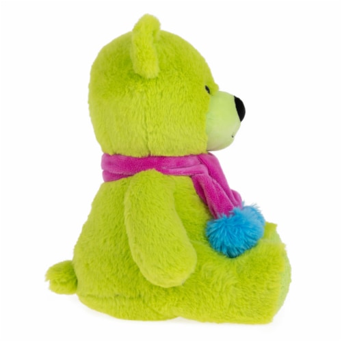 Holiday Home Bear Plush - Green Perspective: right