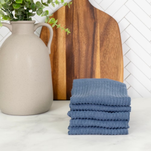Everyday Living® Bar Cloths - Blue Perspective: right
