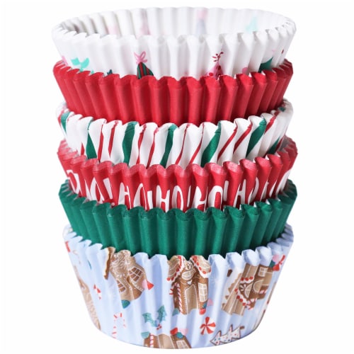 Holiday Home Baking Cups Perspective: right