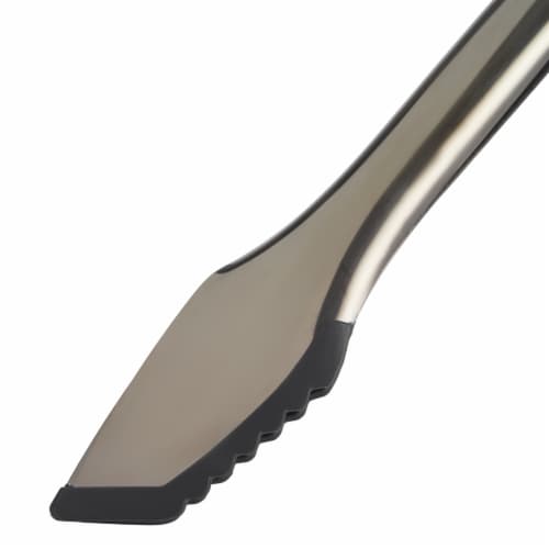 Dash of That® Nylon Tip Stainless Steel Tongs Perspective: right