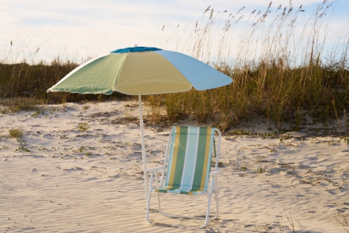 SDS for HD Designs Outdoors Beach Umbrella - Beach Ball Perspective: right